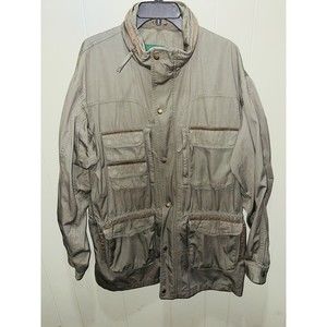 Cabelas Outdoor Hunting Shooting Multi Pocket Full Zip Jacket Men’s Sz XLT